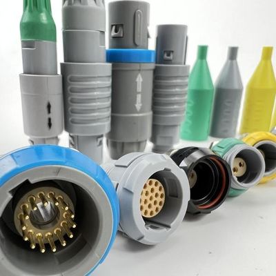 Dobra cena Złącza medyczne typu push-pull sterylizowane RoHs do monitora EKG w Internecie