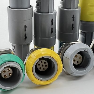 Dobra cena ISO9001 Fastest Quick Circular Plastic Connectors For Medical Equipment w Internecie