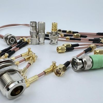 Dobra cena Bulkhead RF Coaxial Connector TNC BNC UHF N SMA SMB SSMA SSMB SMC SSMC Panel Mount w Internecie